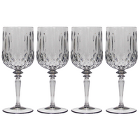 Long Stem Glasses Set of 4